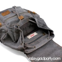 Men's Outdoor Sport Vintage Canvas Military Backpack   